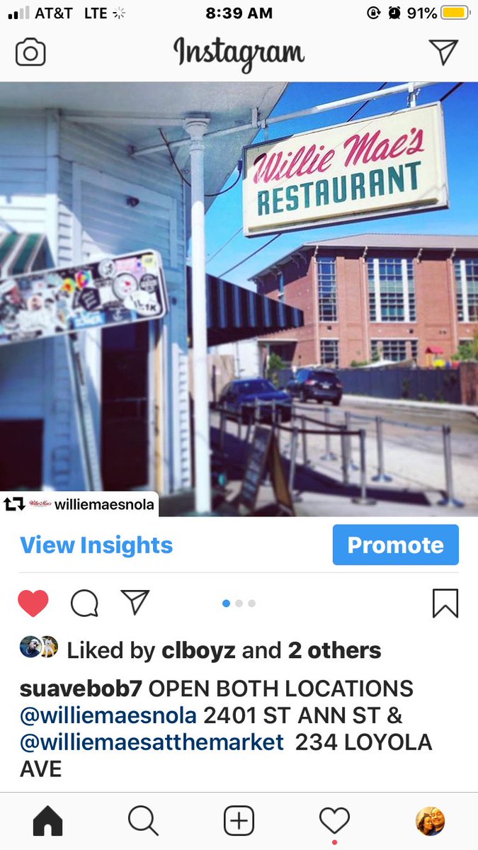 OPEN BOTH LOCATIONS 2401 ST ANN ST &amp; 234 LOYOLA AVE