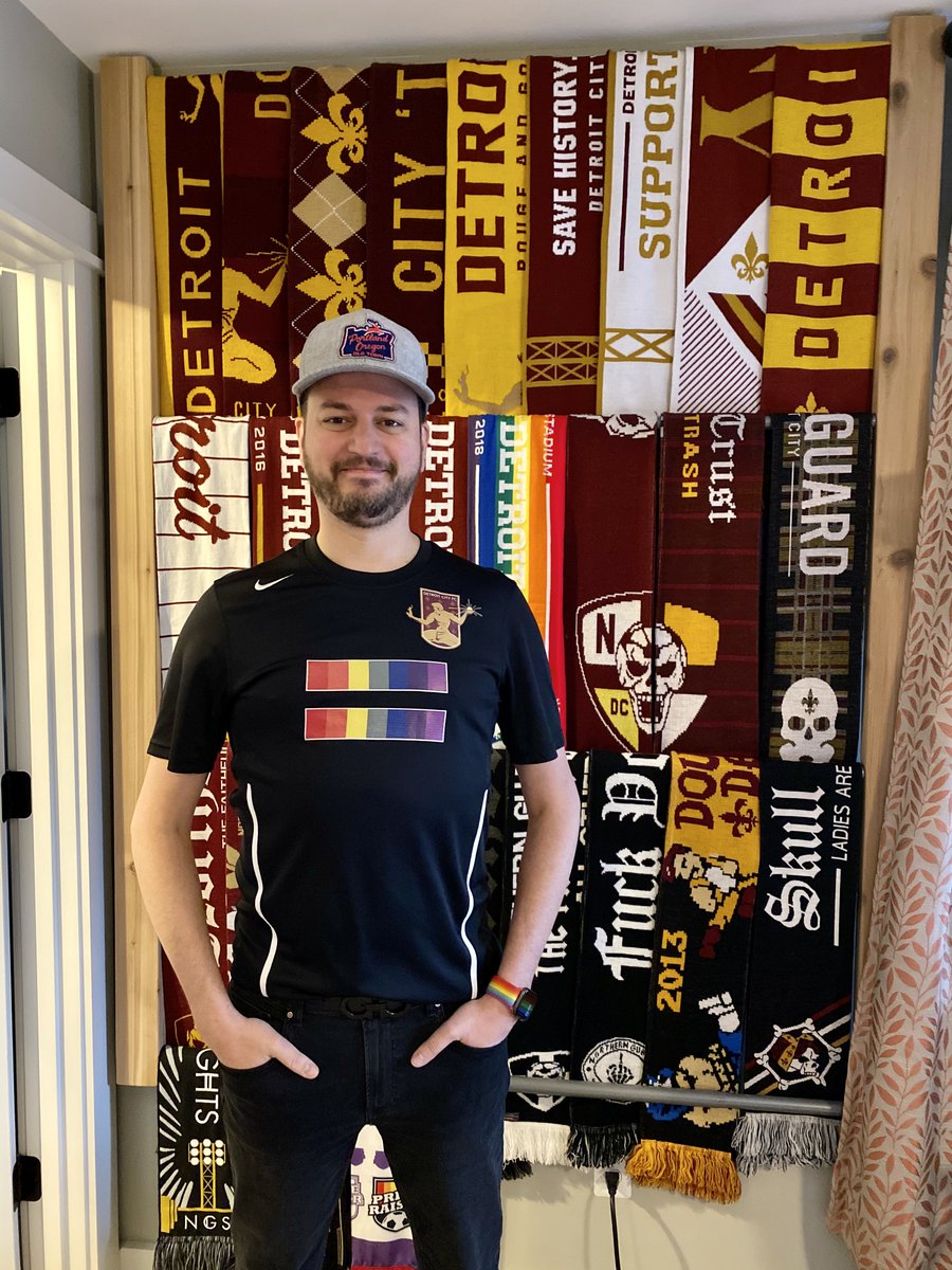Our Thursday kit is the 2014 DCFC Charity kit, the only kit officially released in 2014 due to some nonsense with Nike...the proceeds from this kit went to  @REC_Detroit (a super awesome charity)! This is easily my favorite DCFC kit of all time!   #DCTID