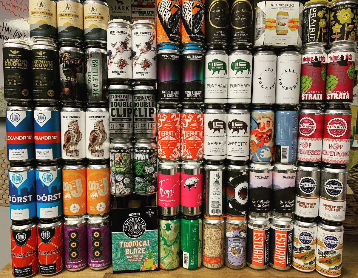 thepackienh's tweet photo. We like alcohol
.
.
.
#stowecider #schilling #kelsen #northwoods #banded #stoneface #ctvalley #sotier #tenbends #definitive #rockingham #collectivearts #mayflower #resilience #barreledsouls #flyinggoose #marshisland #mastlanding #foreriver #sacoriver #thepackienh #manchesternh https://t.co/kvQQiFN1aU