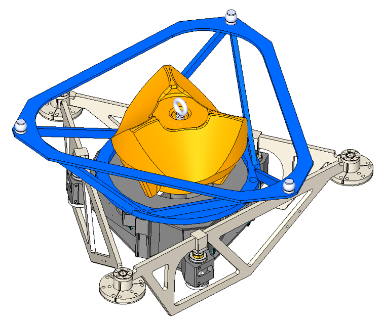 TMTObservatory's tweet photo. TMT’s M1 Metrology Frame in Production - The first TMT primary mirror (M1) metrology frame has been built and delivered to TMT’s technical laboratory near Pasadena. https://t.co/7LZV1XgRuL #pressrelease #TMTTech https://t.co/TqjaToqoun