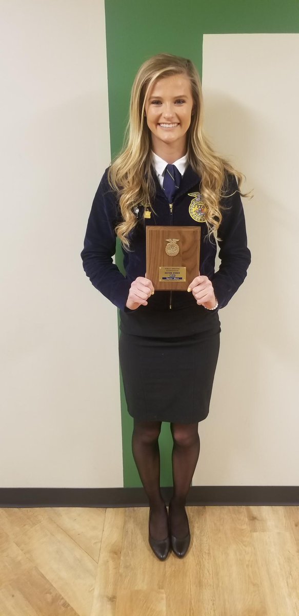 ROWVAFFA's tweet photo. @ROWVAFFA has a State Champion. Taylor Main was selected the Illinois FFA State Proficiency Award Winner in Poultry Production. Previously selected as the Chapter, Section and District winner she will begin the National FFA Award selection process in June. #rowvastrong @otfarms https://t.co/CfdAeMZxCI