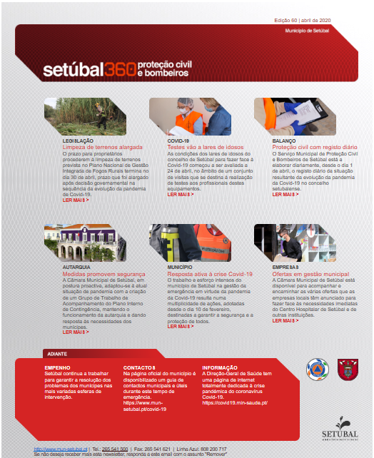 SetubalSos's tweet photo. #STB360PROCIV -  Já se encontra disponível a edição de abril da nossa newsletter 📰https://t.co/EPeyg2jzWn
Destaque para a Pandemia🦠#COVID19PT e respetiva resposta do @munsetubal 🗞️https://t.co/ln9nqs8PFK Uma boa leitura para quem #FicaemCasa 🏠e quer informação. https://t.co/VRN4DSA7RM