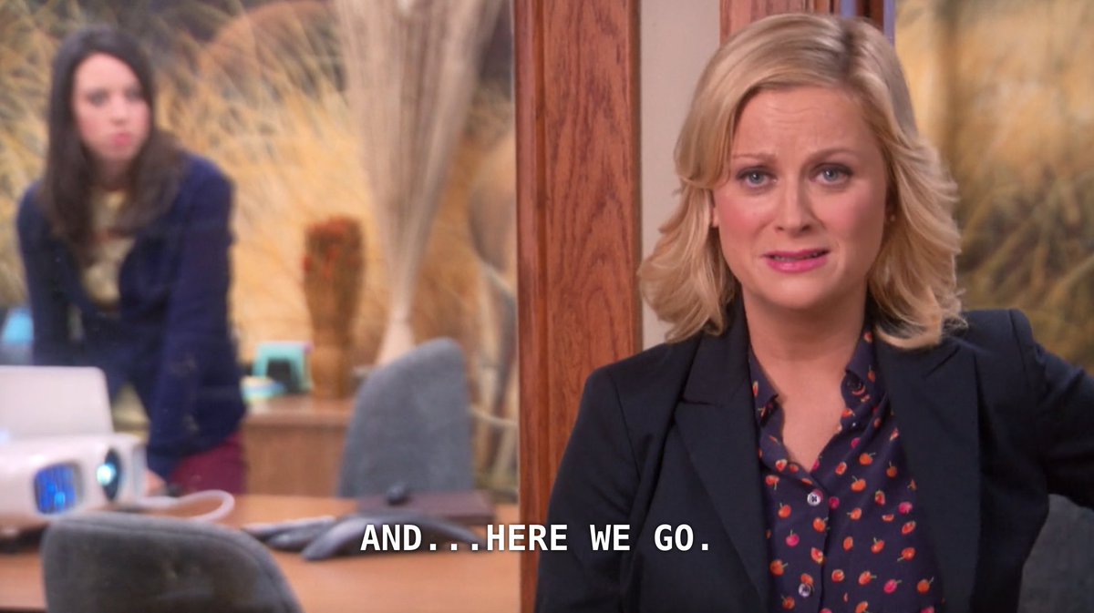 out of context parks and rec (@nocontextpawnee) on Twitter photo 