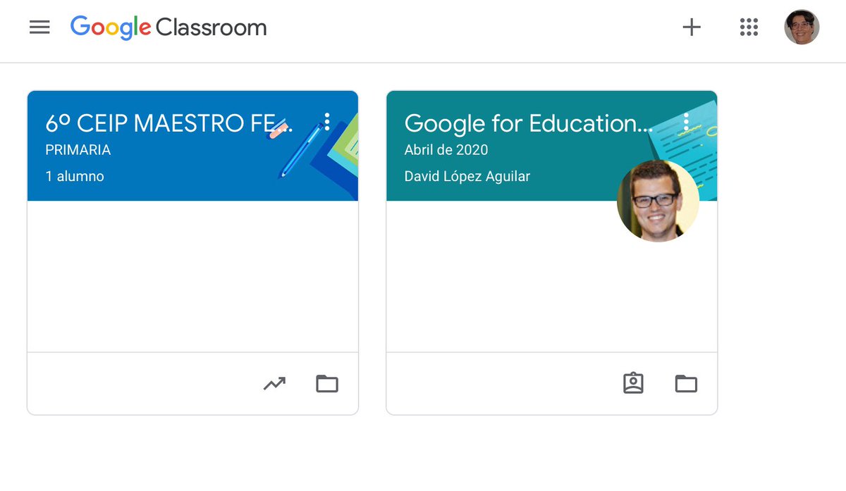 OrtaDianez's tweet photo. Aprovechando el #YoMeQuedoEnCasa y tras la invitación de mi directora, me he matriculado hoy en un curso Google for Education en contextos formativos. #gedull y me parece muy interesante y una manera de unificar muchas de las herramientas que ya usamos por separado. https://t.co/6pDQ6C1kmN