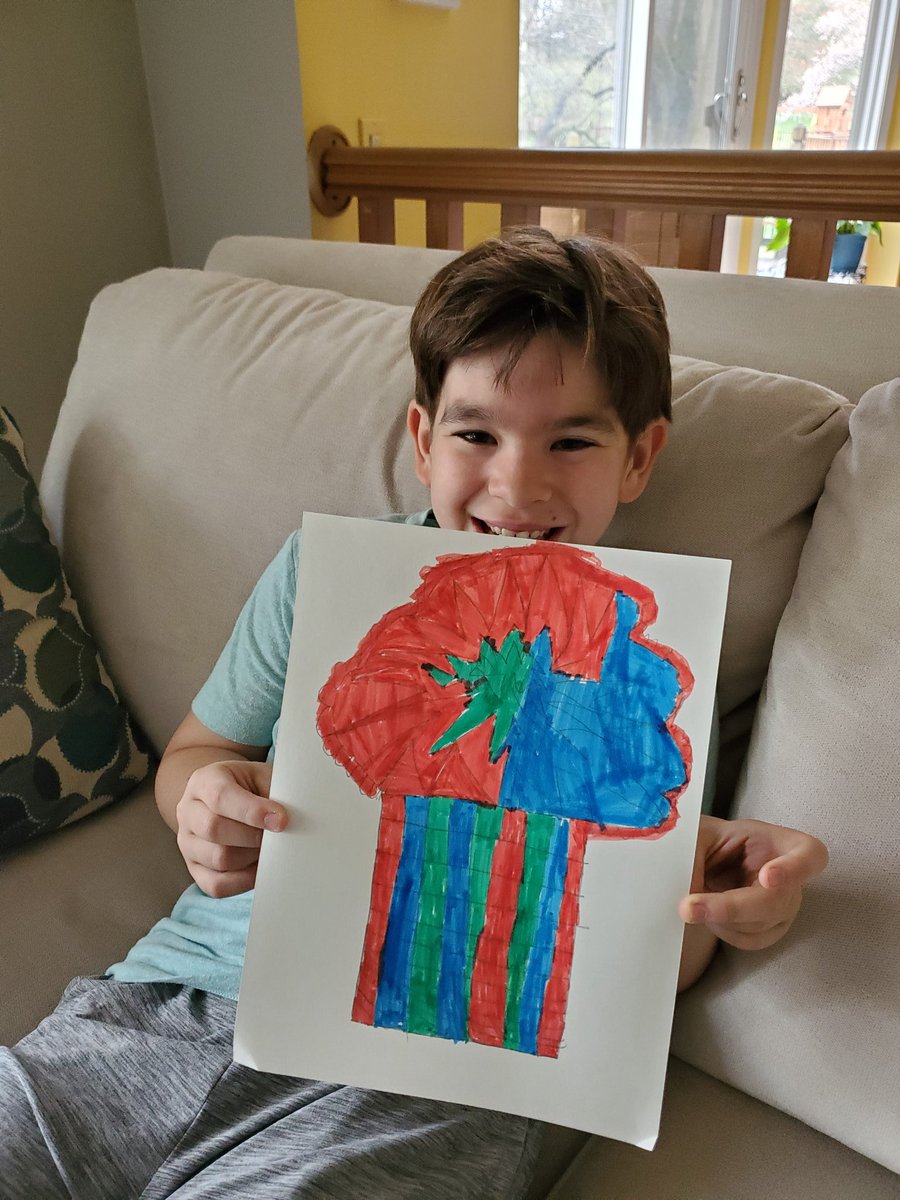 AndreaFieb's tweet photo. Max calls this the "exploding cupcake" :) 
@MrsHaanMBE #MBEart https://t.co/zoDSWZSJ2u