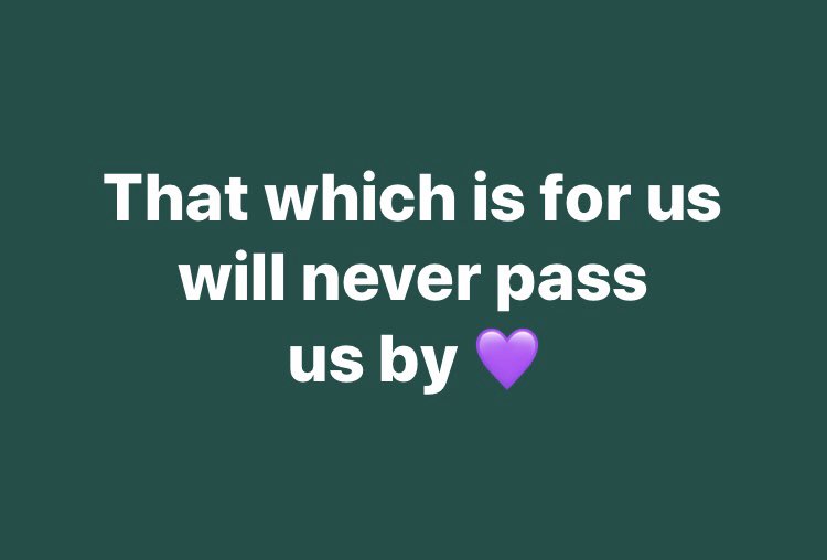 Even if our path is not a straight one that which is meant for us will never pass us by 💜 #Intuitive #mindset #coach