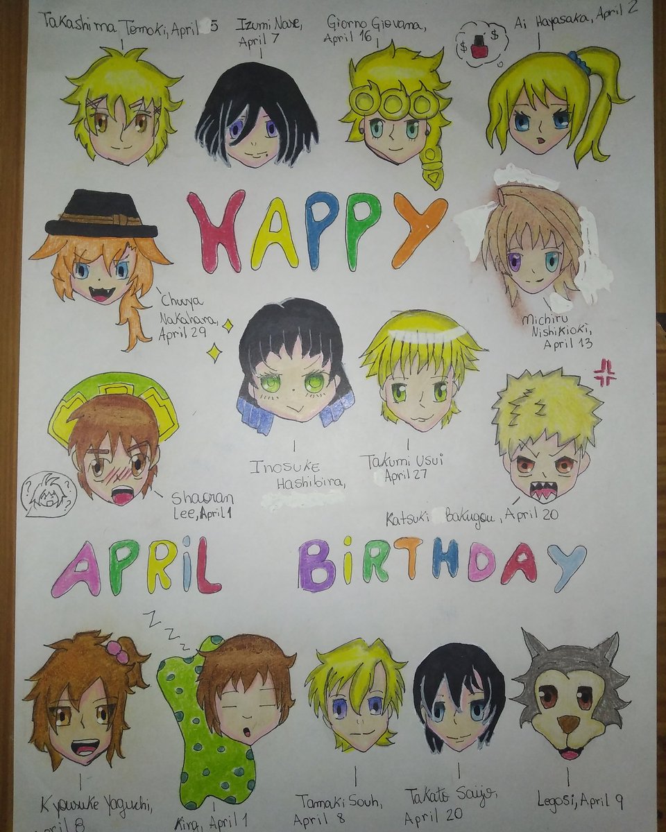 HanamaruFubuki's tweet photo. Oye, ignorem os borroes que tentei corrigir mas n deu certo
~Shiro
#TakashimaTomoki #IzumiNase #GiornoGiovana #AiHayasawa #ChuuyaNakahara #MichiruNishikiori #ShaoranLee #InosukeHashibira #TakumiUsui #KatsukiBakugou #KyousukeYaguchi #KingHarlequin #TamakiSouh #TakatoSaijo #Legosi https://t.co/VHqFOOSkU1
