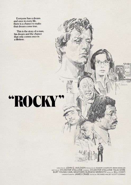 Rocky  (1976)
Happy Birthday, Burt Young! 