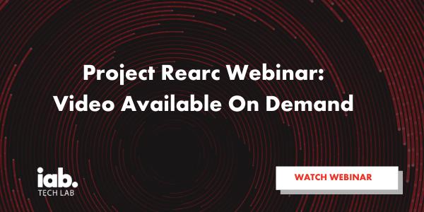 IABTechLab's tweet image. The impending changes to 3rd-party cookies &amp;amp; other identifiers will have a lasting impact on digital advertising. In case you missed our first #ProjectRearc Webinar, we&apos;ve provided the full video on demand &amp;amp; slide deck. Download here: bit.ly/34X1LVL