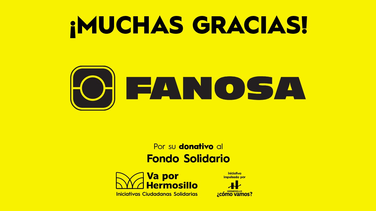hmocomovamos's tweet photo. Estamos muy contentos de que más empresas se sumen al #FondoSolidario 😃
Gracias #Fanosa por su donativo 🙌
¡Cada peso cuenta! 👇🏼
https://t.co/WSw2WfArVy https://t.co/igecHiP3Pd