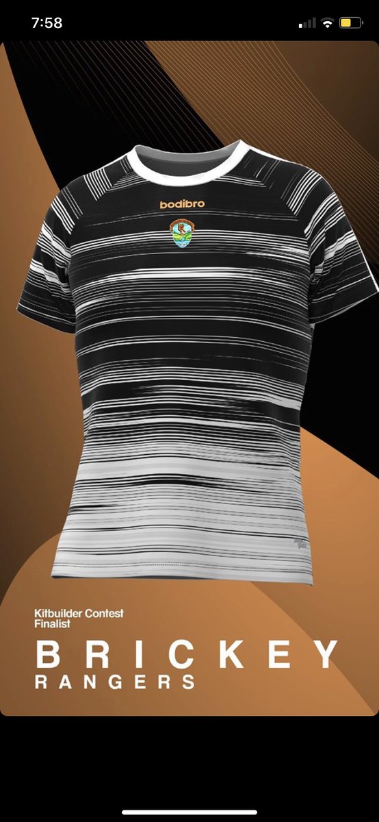 VOTING OPEN 
Voting has started in the final of the <a href="/bodibro/">bodibro</a> training jersey competition. Please share and spread the word to vote for Brickey Rangers all support appreciated to get us over the line. Thank you. 🟠⚫️👏🏻
instagram.com/stories/bodibr…