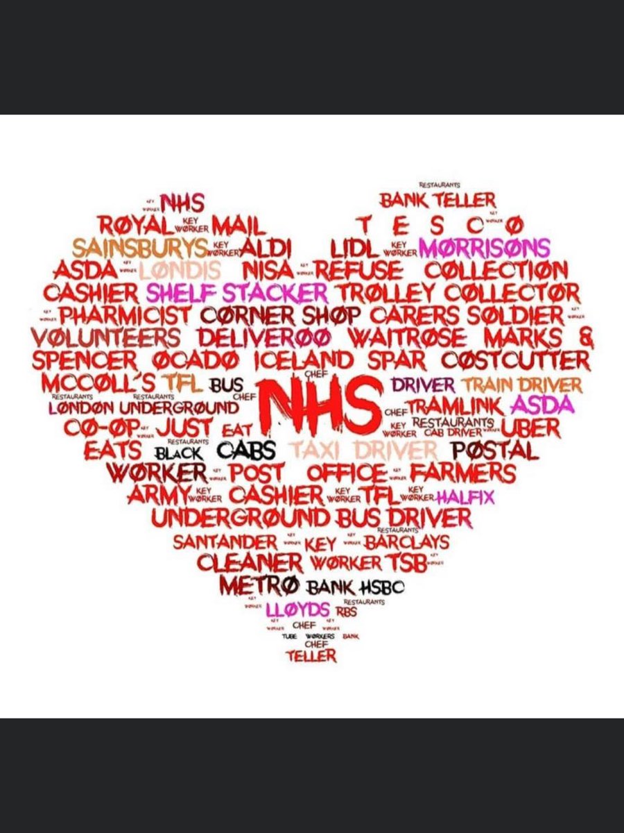 👏 Thank you to all our incredible key workers! #ClapForOurCarers #ClapForKeyWorkers #ClapForTheNHS