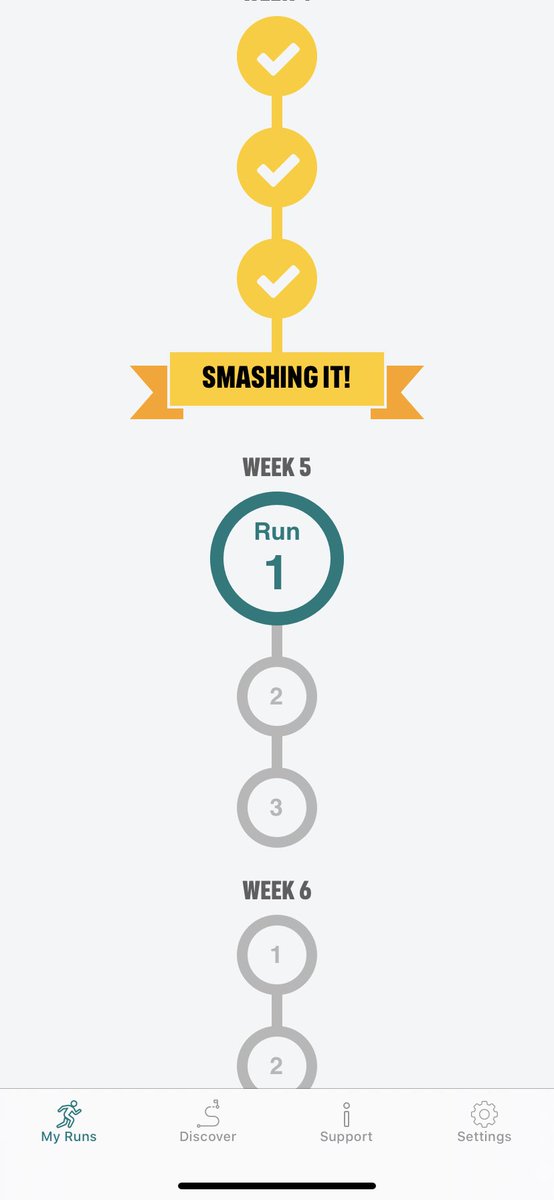 GHSPupilSupport's tweet photo. Starting week 5 of the @NHSC25K. Found it fantastic so far, really enjoying pushing myself. Did any students or parents give it a try? If not now is a good a time as any to start🏃🏼‍♀️🏃 https://t.co/8J7w2iITw2