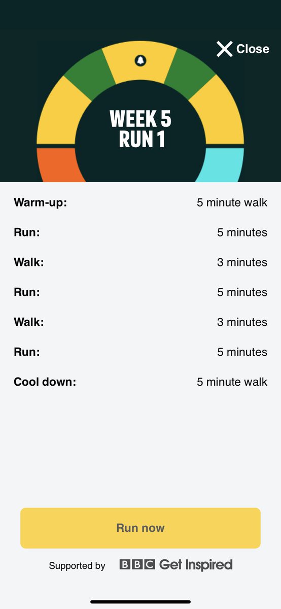 Starting week 5 of the <a href="/NHSC25K/">NHS Couch to 5K</a>. Found it fantastic so far, really enjoying pushing myself. Did any students or parents give it a try? If not now is a good a time as any to start🏃🏼‍♀️🏃