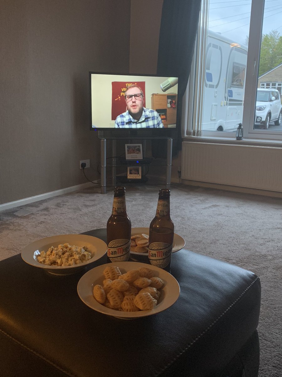 Quiz night ready #virtualpubquiz <a href="/pjflockhart/">Pete Flockhart</a> <a href="/TheVirtualPubQ1/">Jay Flynn</a>