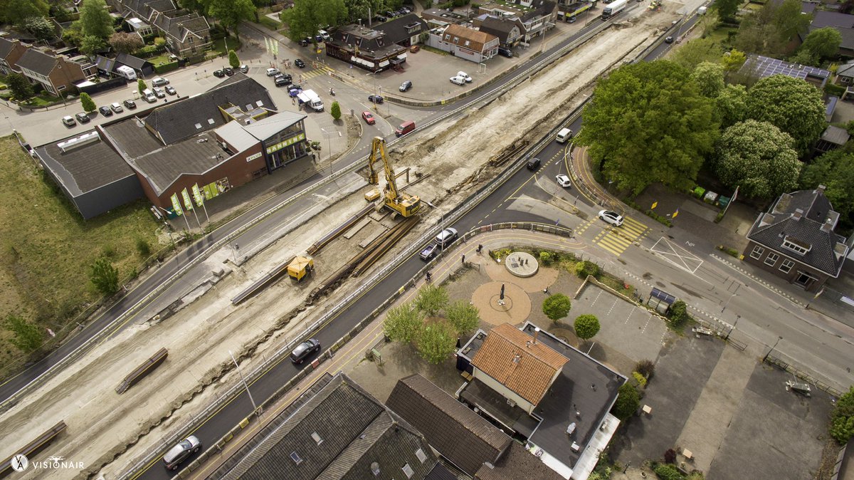Damwand trillen centrum Balkbrug #vechtdalverbinding