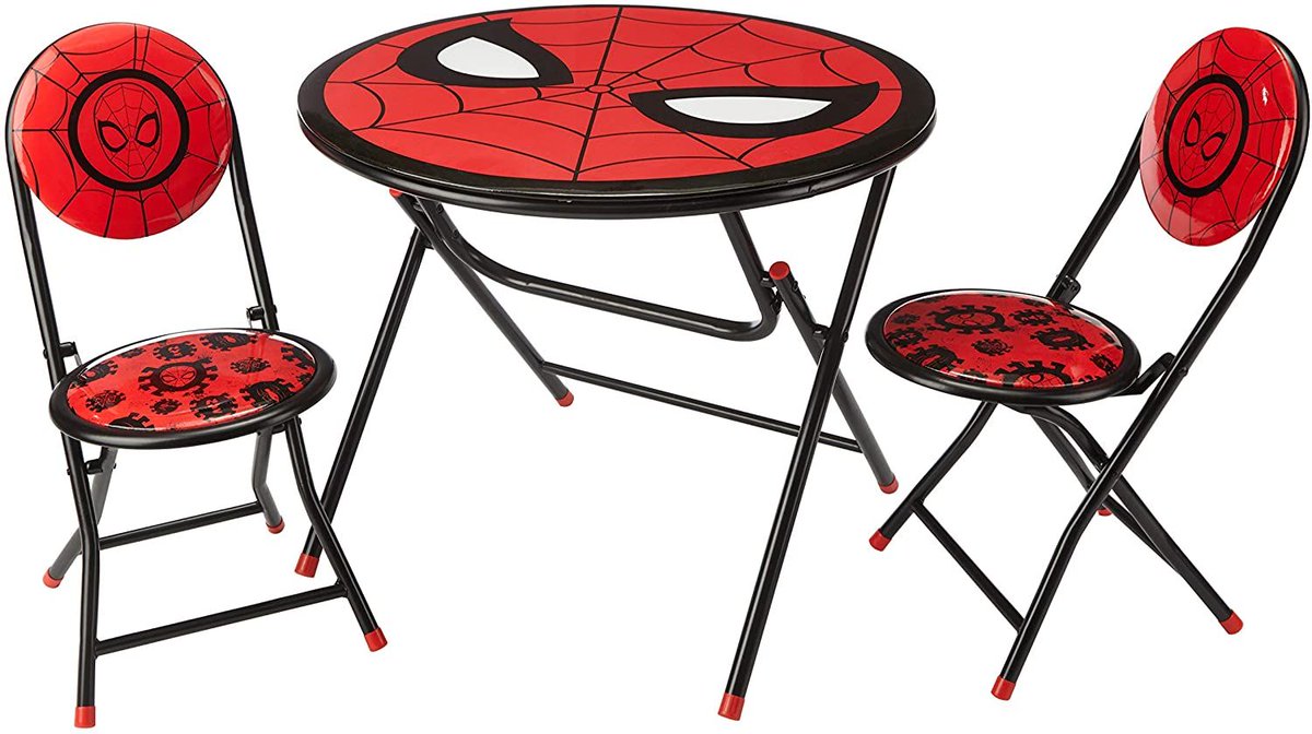 spiderman kids table