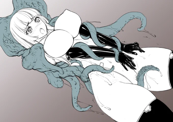 いしみそさんの絵みて電流が走ったので参考にして描いたやつ 
