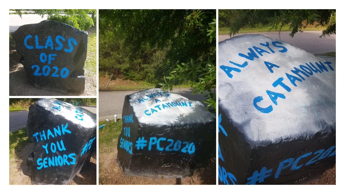 ThePantherCreek's tweet image. Thinking of our Seniors today. We miss you all!
#alwaysacatamount #pc2020