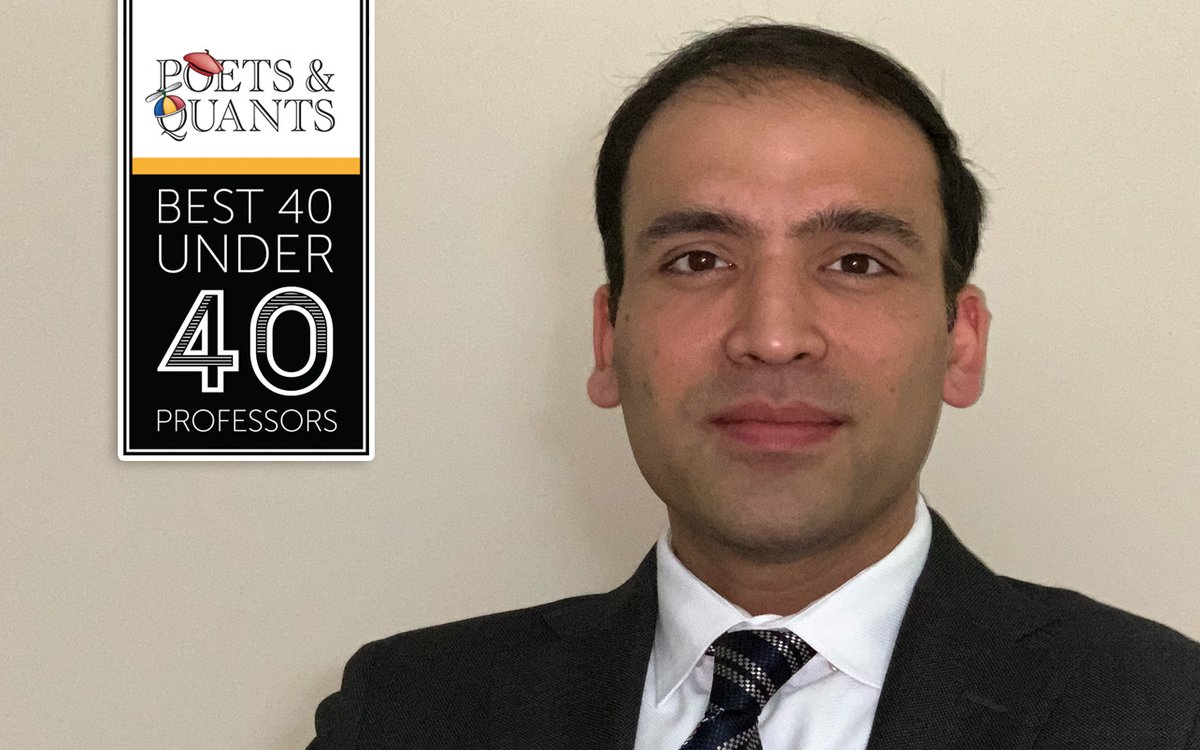 Congrats to <a href="/msbgu/">Georgetown McDonough</a> faculty recognized as <a href="/PoetsAndQuants/">Poets&Quants</a> Best 40 Under 40 Professors!

- Victor Jose, William and Karen Sonneborn Associate Professor
- Vishal Agrawal, Provost’s Distinguished and Lapeyre Family Associate Professor; Academic Dir., MBA Cert. on Sustainable Business