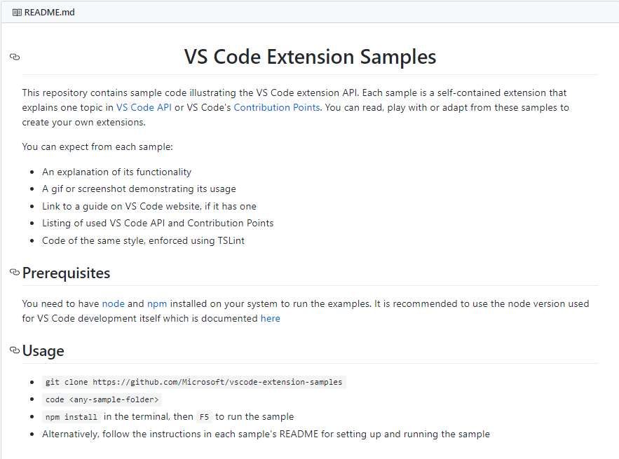 KoningsJohannes's tweet image. Many examples are in this repository:

github.com/microsoft/vsco…

#vscode #vscodeextension