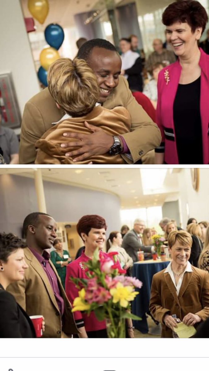 niyonzimapa's tweet photo. When social distancing was not a thing. Thank you president @BevWarren19 for your leadership ! https://t.co/01VBmf5HMZ