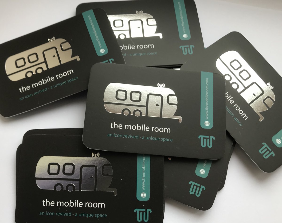 Business cards from <a href="/jamjarprint/">JamJar Print</a> : foil print to make a statement.