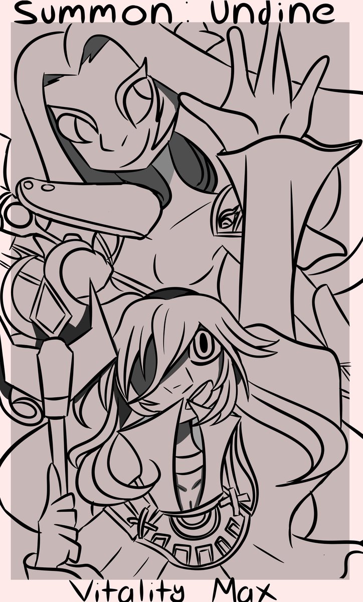 riitz_chii's tweet photo. I don't normally show art wips but proof I'm drawing! https://t.co/g5bkdpEazS