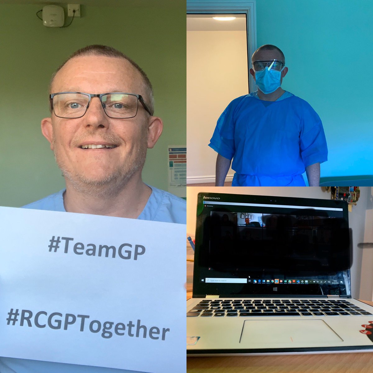 Mike_H0lmes's tweet photo. It’s been another busy week in practice and with @RCGP. From our hot site to virtual meetings at home #RCGPTogether @TeamGP I nominate @KevvyA @Matty_Forts @ChrisStanley84 https://t.co/Qeief5ynjC