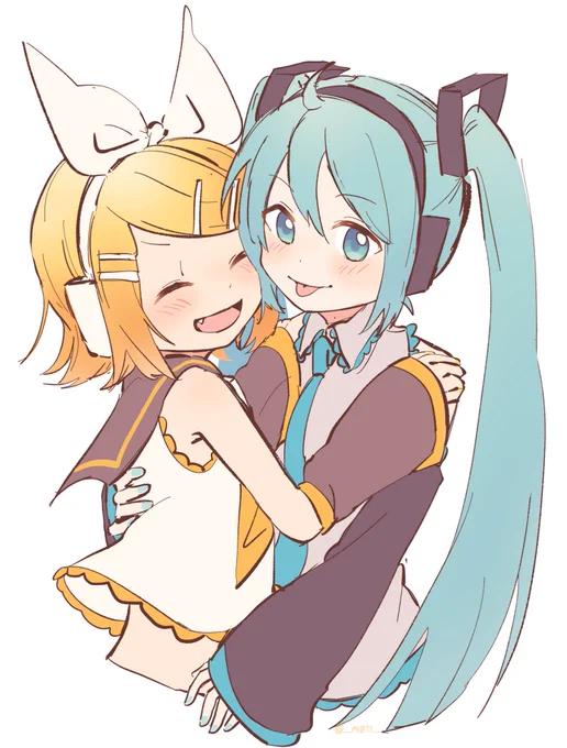 ミクリン落描き 