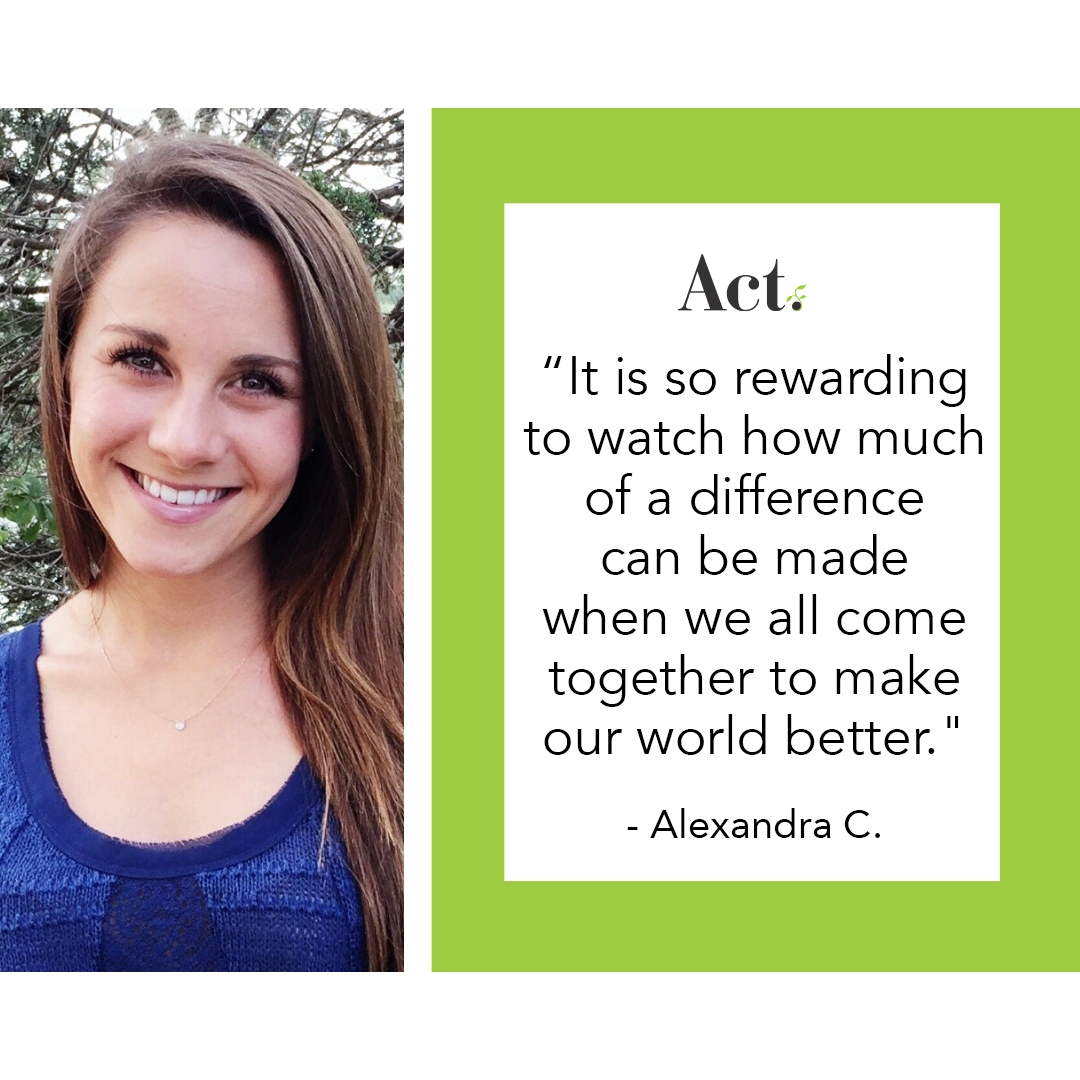 "It is so rewarding to watch how much of a difference can be made when we all come together to make our world better." - Alexandra C. on #WhyIAct

Find out how rewarding giving can be on #NTxGivingTuesdayNow and #StandWithAct! >>> northtexasgivingday.org/Act