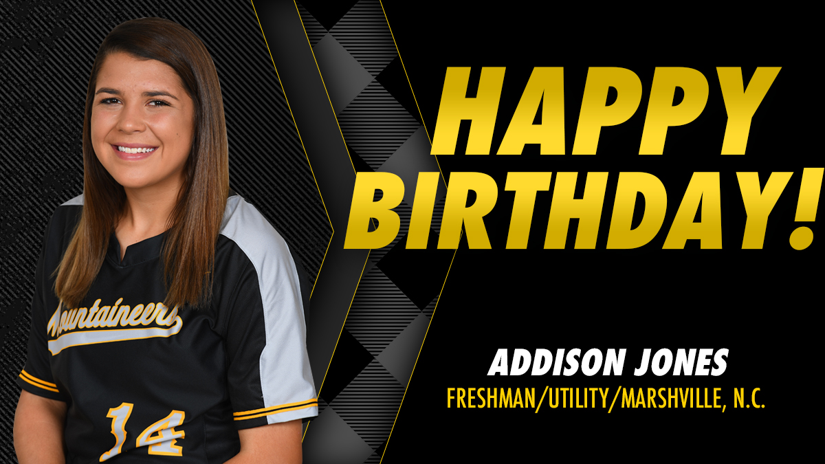 AppStateSB's tweet photo. A big happy birthday shoutout to Addison Jones 🎉🧁 Have a great one! https://t.co/deUWFDviW8