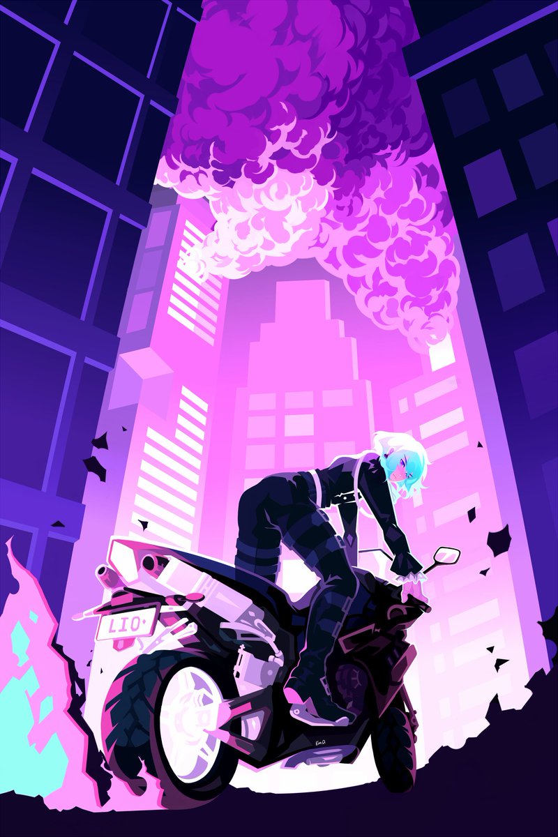 millydeng's tweet photo. BikeButt.png 🛵🍑 #PROMARE #プロメア #myart https://t.co/NDIBJBWD5P