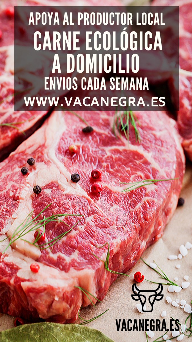 Nuestra carne, nuestra cultura, nuestro territorio. 🍖🥩. 

#ConsumeLocal como las carnes y preparados cárnicos de
<a href="/GanaderiaEco/">Vacanegra</a>. ➡️vacanegra.es 

#ProductoLocal #Madrid