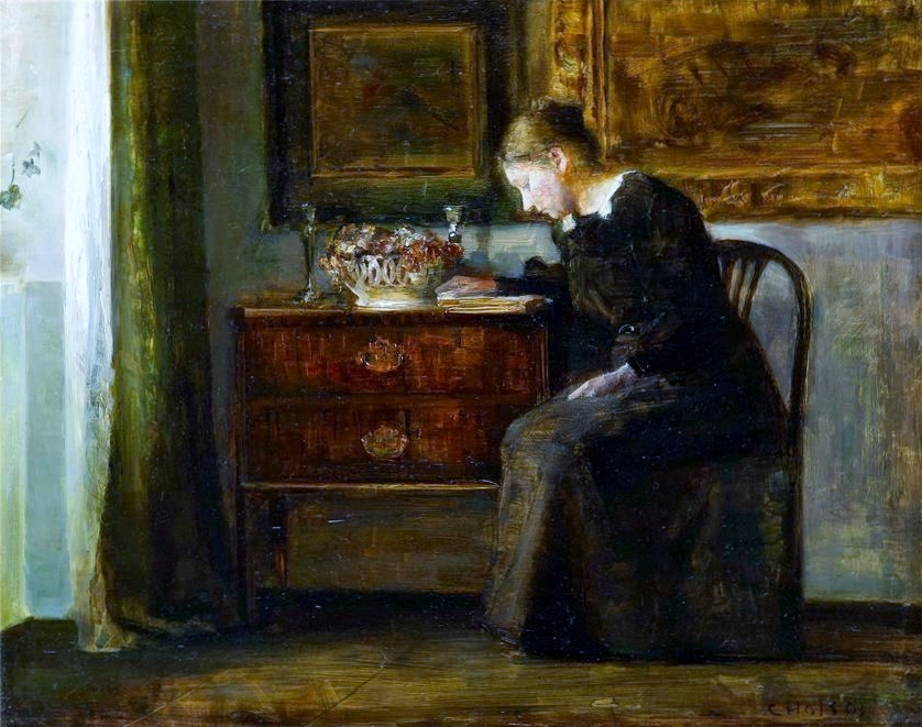 mariarosgo's tweet photo. Cuando se abra
una ventana habrá un consuelo.
Mas las ventanas no están, o no puedo
encontrarlas. Y mejor quizá que no las halle.
Acaso la luz sea un nuevo tormento.
Quién sabe qué cosas nuevas mostrará.
✍️ #Kavafi 🎨 #Holsøe #ventana https://t.co/BmfLzuhkOs