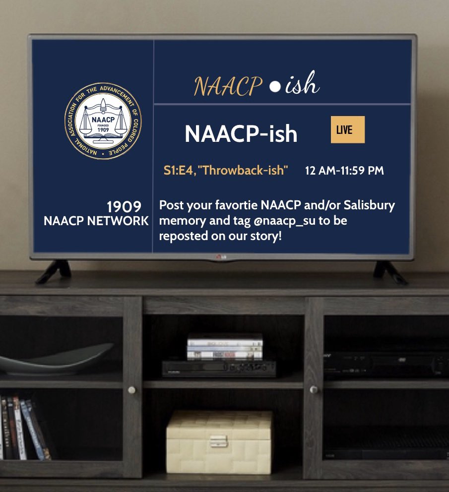 S1:E4 “Throwback-ish” It’s time to go down memory lane! Post your favorite NAACP or SU moments and tag us to be reposted on our Instagram story! 

Instagram: @naacp_su