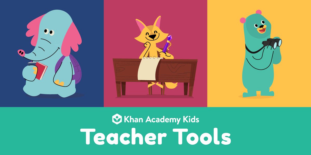 New “Teacher Tools” have just arrived inside the Khan Academy Kids app! Support supercharged ⚡️ learning for students and families by using these tools to set up a class, assign lessons, view progress, and more! Get started at khan.co/KhanKids-Teach…. #KeepEveryoneLearning