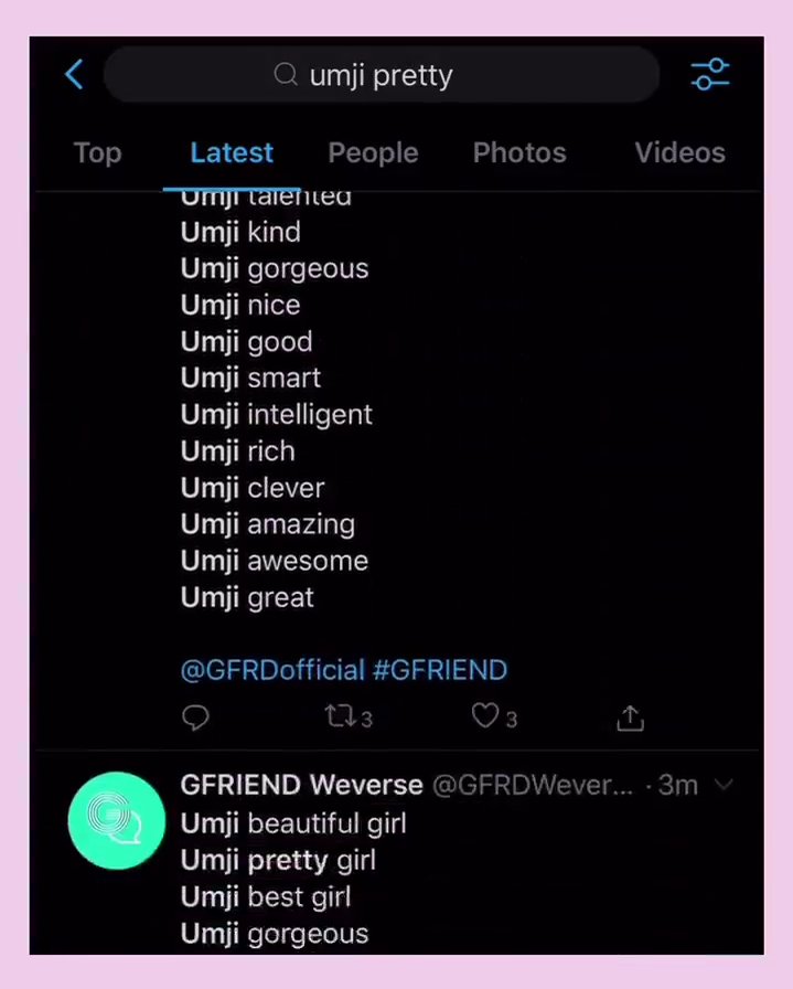 BuddyOT6's tweet photo. @GFRDWeverse @GFRDofficial Also I was really surprised to see my tweet in this video!
#GFRIEND @GFRDofficial
#YunaChoi1Million
#2YearsWithTMFTN
#TIMEFORGFRIEND https://t.co/4dtFs78lsL