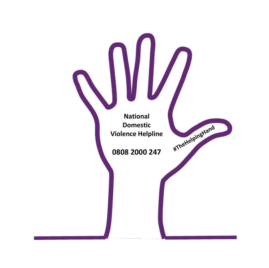 lizziegoolden's tweet photo. Join me & @irise_int in drawing around your hand, adding the national domestic violence helpline to the palm & sticking it in your window.
Show your solidarity to those suffering from domestic abuse and let's make sure everyone can access the helpline number with #TheHelpingHand https://t.co/wQR0M2v8iS