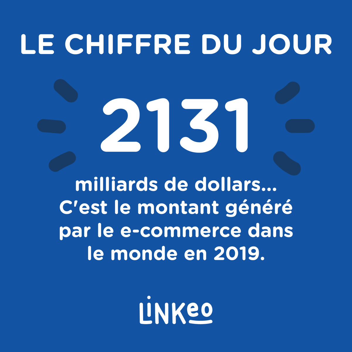 AgenceLinkeo's tweet photo. 2131 milliards de dollars... C'est le montant généré par le e-commerce dans le monde en 2019.💲
👉 Linkeo vous aide à rendre votre boutique accessible 24h/24 et 7j/7 avec un site e-commerce : https://t.co/q9N32NOX9u

Source : FEVAD

#MarketingDigital #ecommerce #linkeo #agenceweb https://t.co/84hmeZ41vy