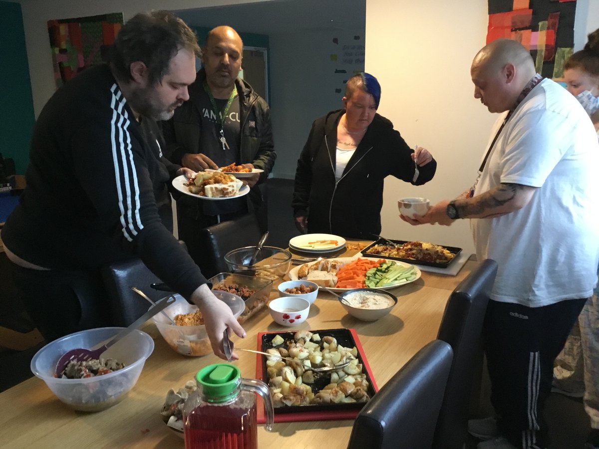 NHC_Montgomery's tweet photo. Celebrating different culture’s foods from across the world today at Montgomery House! Bringing the world indoors in these difficult times. #wearenhc #worldfoods https://t.co/gcrhcygyqV