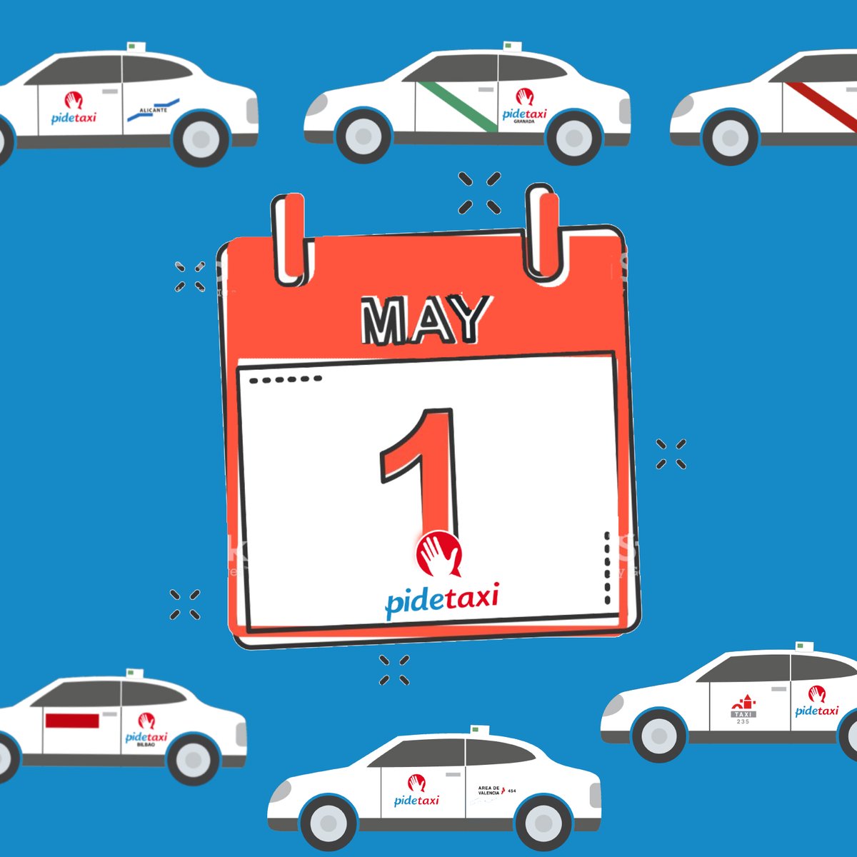 Queridos compañeros, pronto volveremos a hacer trayectos por toda España y llenaremos las calles de las ciudades de nuevas historias. ¡Feliz 1 de mayo! 

#Pidetaxi #Taxi #1demayo #DíaDelTrabajador #VivaElTaxi