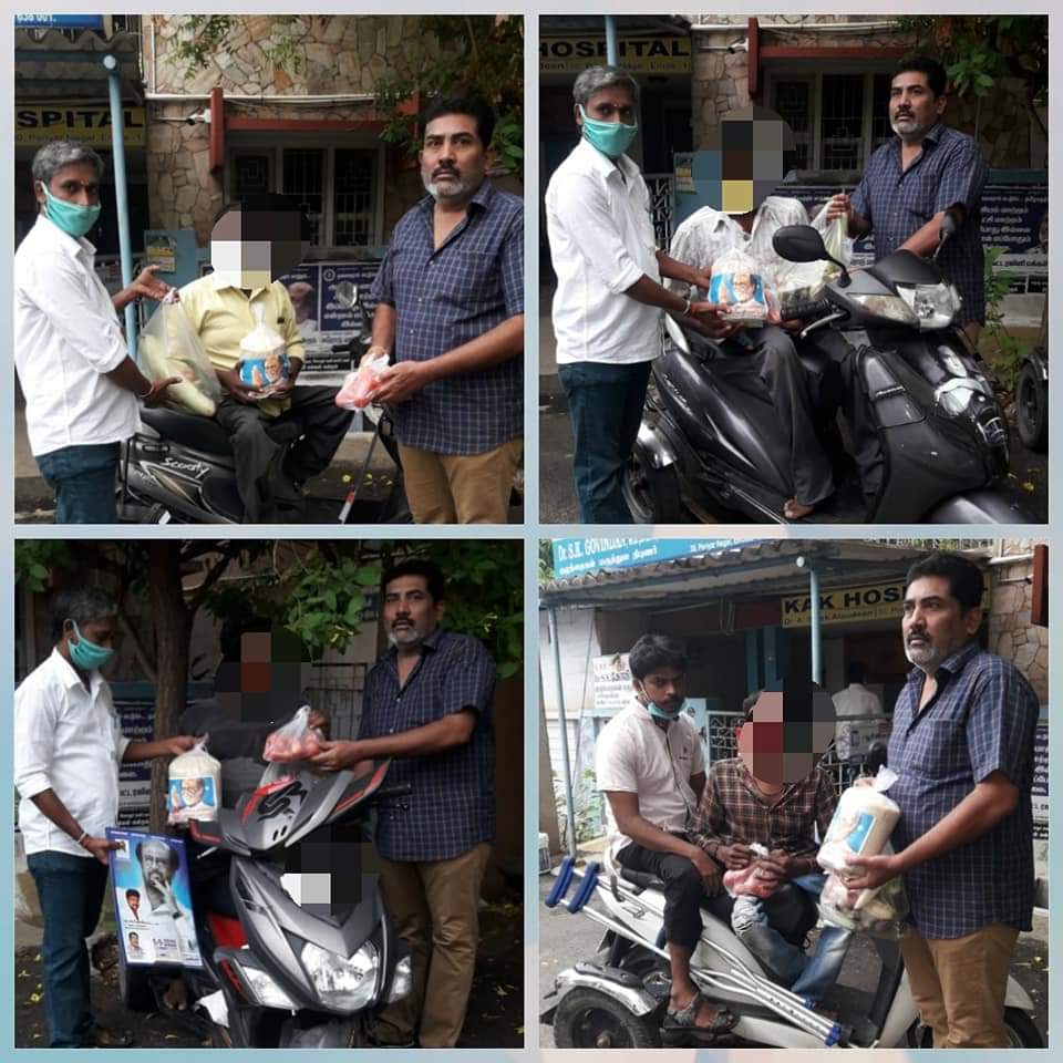 RmmErode's tweet photo. #ErodeRMM
ஈரோடு மாநகரம்/மண்டலம்-4 சார்பாக,மா.செ.திரு.@m_samraj அவர்களின் மேற்பார்வையில்
ஊரடங்கால் பாதிக்கப்பட்ட மாற்றுத்திறனாளி நண்பர்களுக்கு,அரிசி காய்கறி பொருட்கள் வழங்கப்பட்டது. 

@rajinikanth
@SudhakarVM 
@rmmoffice https://t.co/IYGtJRLINp