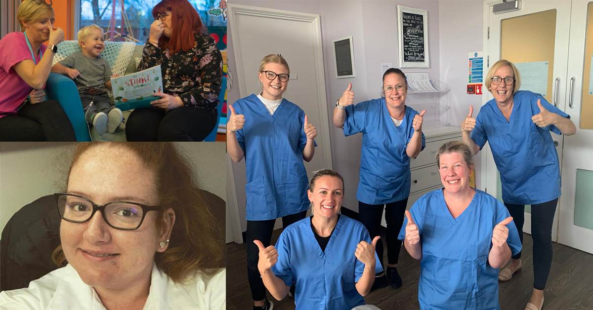 Ready for action! A team of nurses and care staff from Shooting Star Children’s Hospices are now supporting the NHS on the frontline by volunteering at the ICU and paediatric wards at St Peter’s Hospital. We are really proud of all of them. #HospiceHeroes shootingstar.dedicationpage.org/hospiceheroes