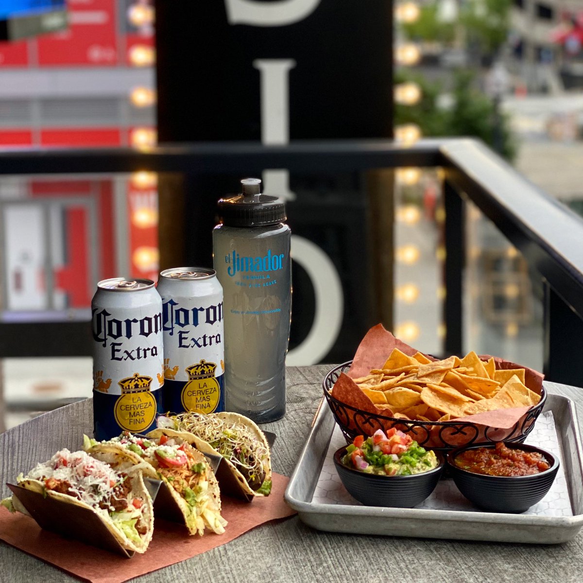 Celebrate #CincodeMayo (this Tuesday!!) with our CINCO PARTY BOX!
🌮 30oz Mission Margarita
🌮 Two Corona cans
🌮 Chicken, steak and vegan tacos (3)
🌮 Small guac
🌮 Chips and salsa
🌮A party tub, Mission cups, and more Cinco party freebies while supplies last 🎉
$55
