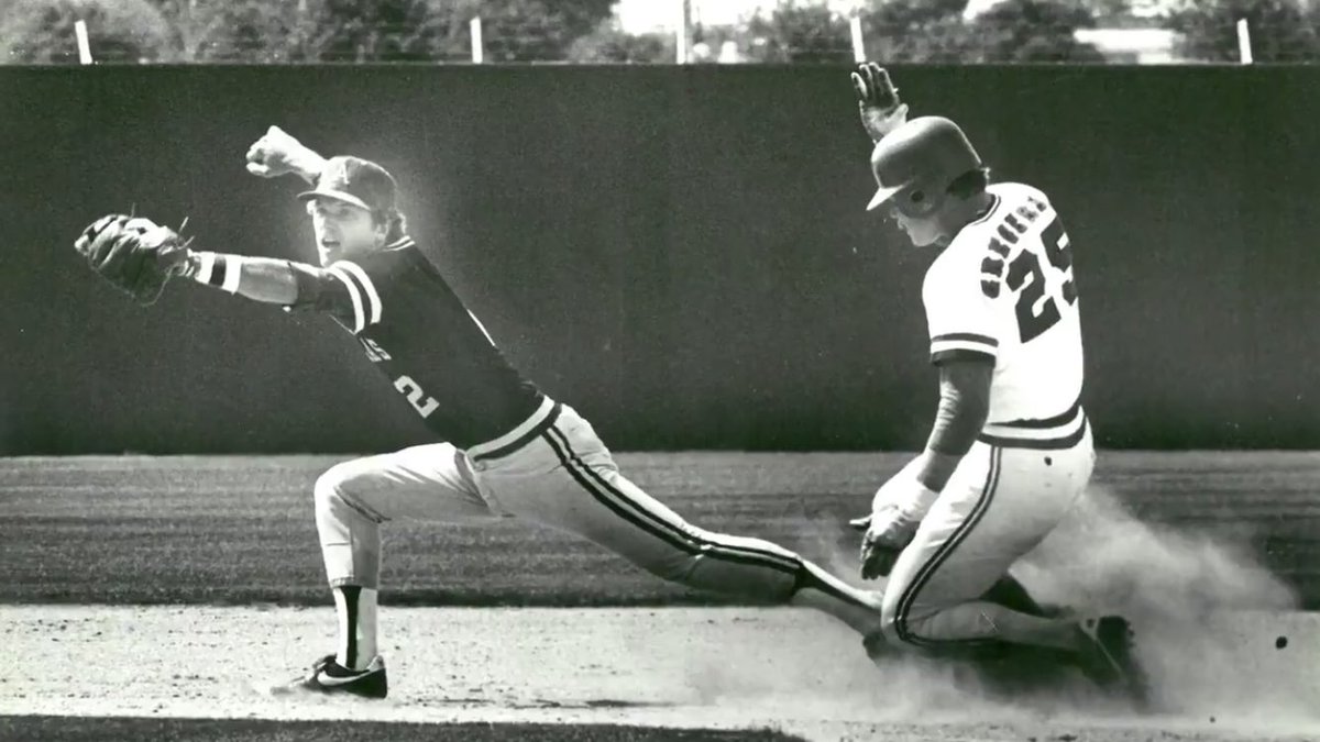 SECbaseball's tweet photo. Dave Van Horn, Arkansas โ82, Arkansas (HC) โ03 - Present
#SECLegends #ThrowbackThursday https://t.co/EDMfke2kHw