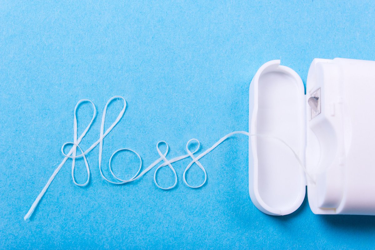 TouroDental's tweet photo. #FlossChallenge Day 4 #DontQuit TCDM’s Dr. Wachs says that if you’re new to flossing, your gums might bleed due to gum inflammation. Keep flossing gently; the bleeding typically stops within a week or two. Regular flossing really does make a difference! @getcocofloss #flosstime https://t.co/dZXhNUaYt0