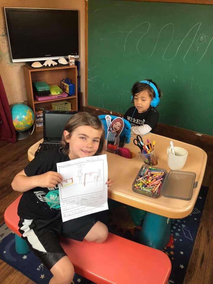 BSanders3421's tweet photo. #FlatSanders L💜VES that you are using some great mindfulness strategies, Seany! 🧘🏻‍♂️  Keep the adventure going! “When I am feeling upset, I do belly breathing.” #flatteacher #flatteachersocialdistancing #bellybreaths #impactfulguidancelesson @MrsDelVittoJW @JoeWalkerES #Mc3G https://t.co/B7FxjYt3Uw