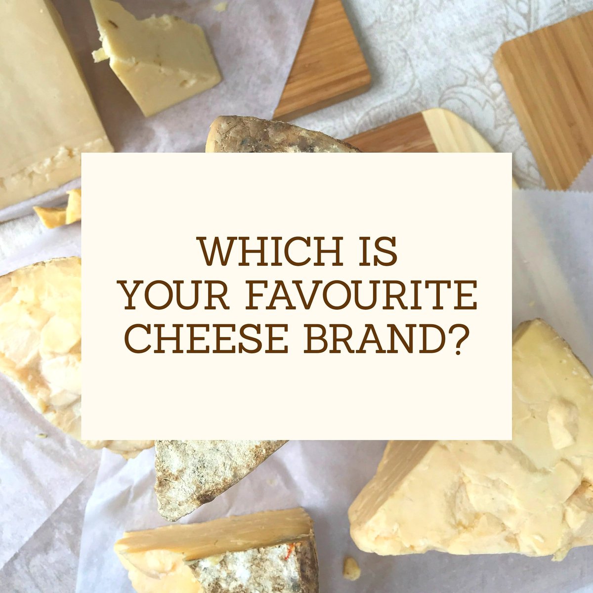 foodnetizens's tweet photo. Which is your favourite cheese brand?

#cheese #food #foodie #foodblogger #cheesebrand #cheesemaker #cheesecake #mozarellacheese #cheddarcheese #cottagecheese #fetacheese  #parmesancheese #foodbrand #foodnetizens #kraft #philadelphia #sargento #presidentcheese #vermont https://t.co/5fz7SeQXrO