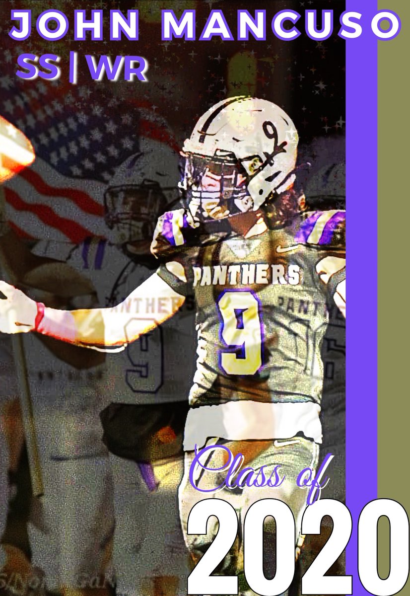 Day 4 - Honoring our 2020 Football Seniors. John Mancuso SS | WR Played all 4 years for UCHS. He was the Defensive POY in region 8aa &amp; a 1st Team All State SS. Intelligent &amp; intense describes John's play style. He will be playing football at Berry College. instagram.com/tv/B_nCY3MH6CI/